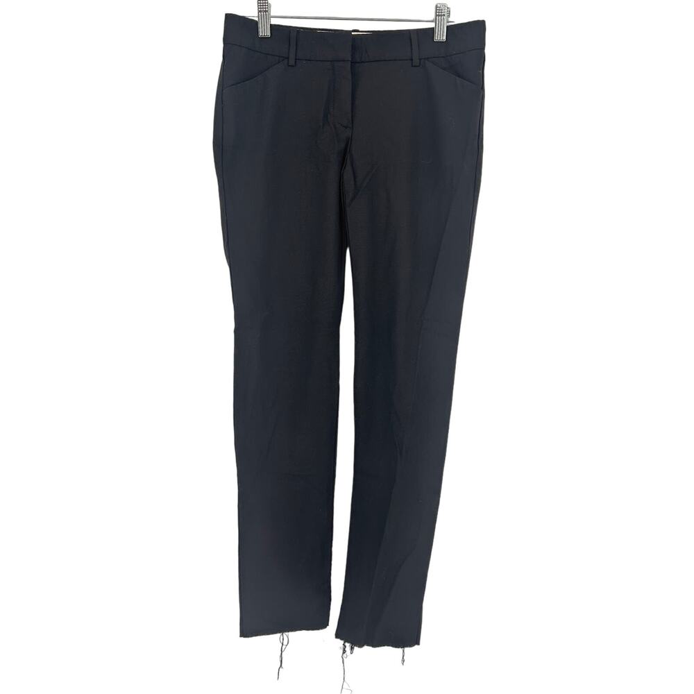 Theory Women's Black Wool Dress Slacks Pants Size 4